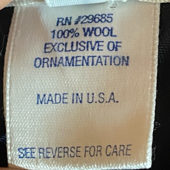 Vintage Pendleton Four Pocket Red Navy Plaid Pattern Button Up Blazer Size 14W - Picture 10 of 13